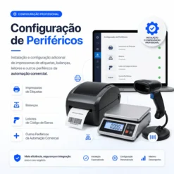 Instalação e configurações de Periféricos de automação comercial